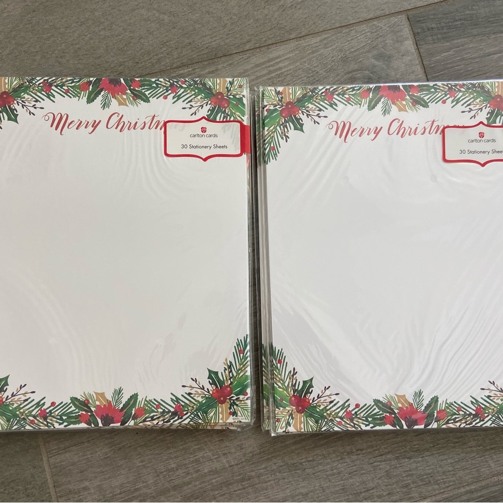 Christmas paper perfect for printing your Christmas letter on! Brand new!